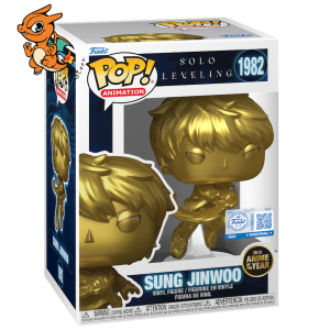SOLO LEVELING - POP N° 1982 - Sung Jinwoo (Anime Of The Year) With Case