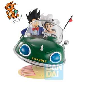 DRAGON BALL - Son Goku & Chichi - Figurine Snap Collection 2 14cm
