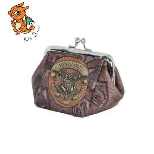 HARRY POTTER - Hogwarts Houses - Portemonnaie avec Fermoir '10x7cm'
