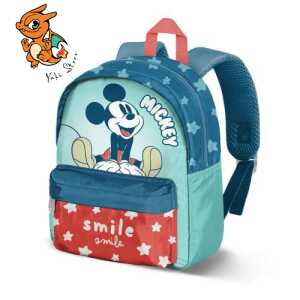MICKEY - Smile - Sac à Dos Préscolaire '27x22x9cm'