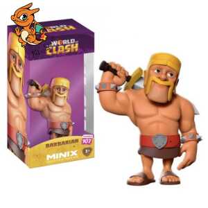 WORLD OF CLASH - Barbare - Figurine Minix 12cm