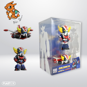 GOLDORAK - Soucoupe & Goldorak debout - Pack 2 figurines 7cm