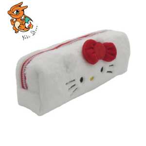 HELLO KITTY - Trousse Rectangulaire Fourrure