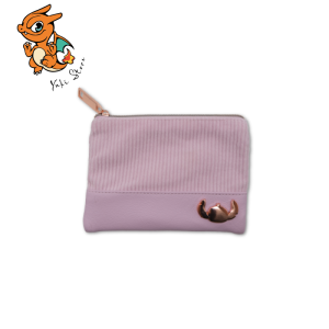 STITCH & ANGEL - Rose Corduroy Fashion Duo - Porte-monnaie '14x10x1cm'