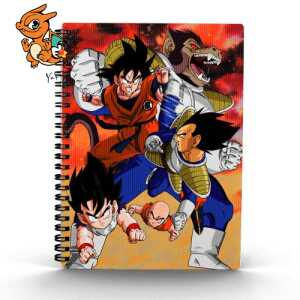 DRAGON BALL Z - Red - Notebook Effet Lenticulaire 3D