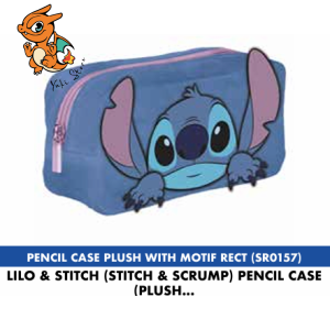LILO & STITCH - Stitch & Scrump - Plush Pencil Case