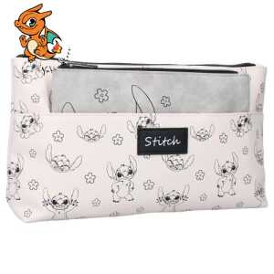 STITCH - Cute & Fashion - Double Trousse de Voyage '30x18x8cm'