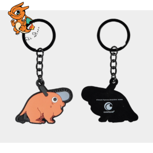 CHAINSAW MAN - Pochita - Porte-clés en Caoutchouc