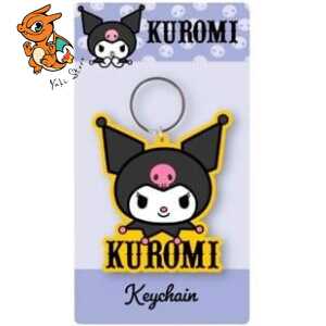 KUROMI - Jaune - Porte-clés en Caoutchou