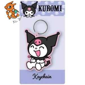 KUROMI - Rose - Porte-clés en Caoutchou