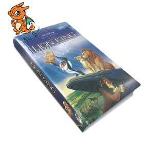 LE ROI LION - VHS - Gift Box Notebook Premium A5 + Marque-Page