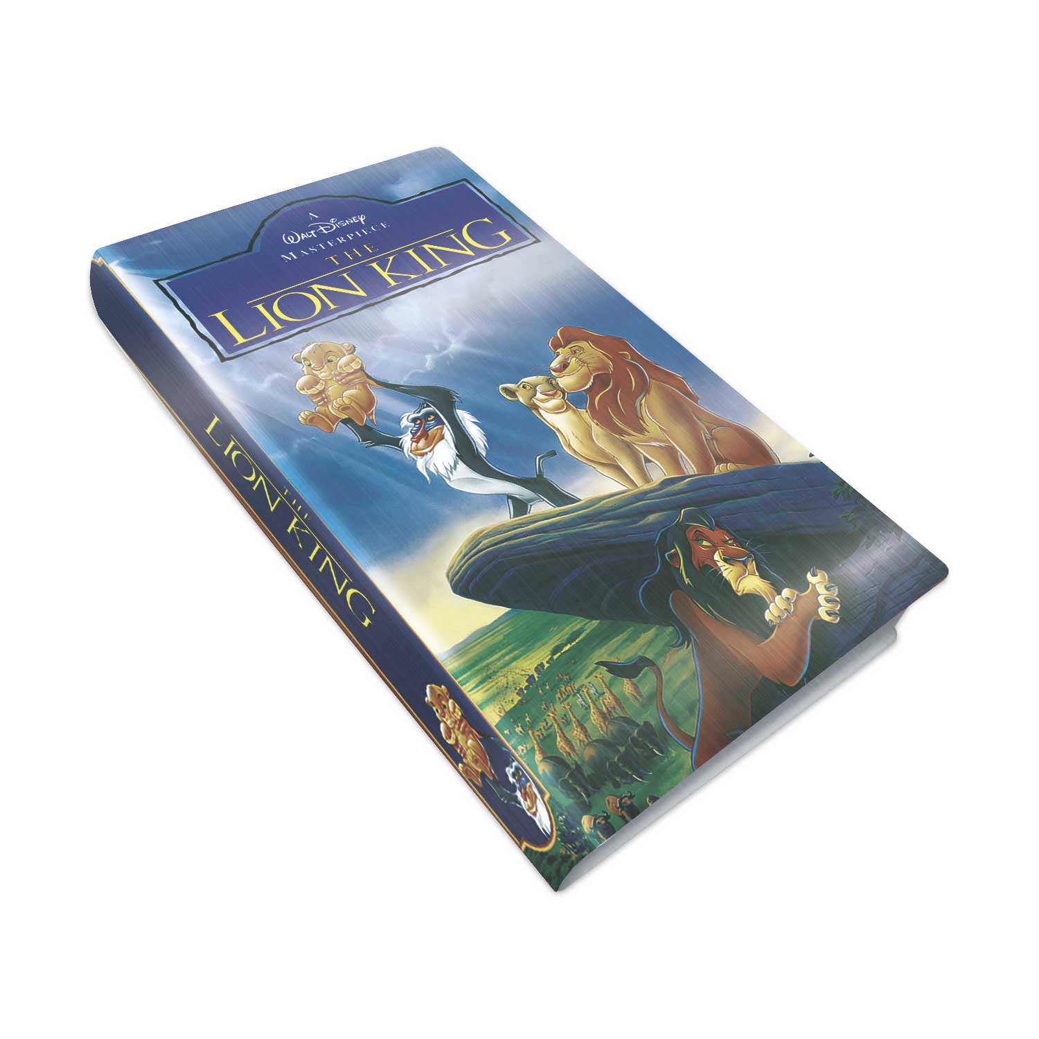 LE ROI LION - VHS - Gift Box Notebook Premium A5 + Marque-Page