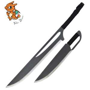 Épées de Ichigo Kurosaki (Zangetsu double) - Bleach - Lame en Acier