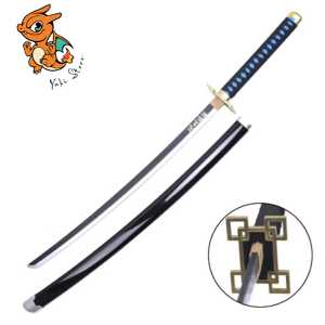 Katana de Muichiro Tokito - Demon Slayer - Lame en Bambou