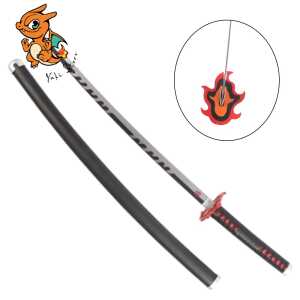Katana de Tanjirō Kamado - Demon Slayer - Lame en Acier