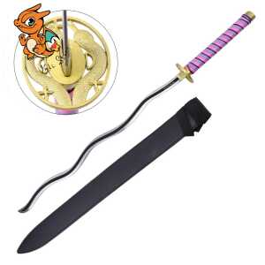 Katana d’Obanai Iguro - Demon Slayer - Lame en Acier