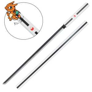 Katana de Sasuke Uchiha (version blanche) - Naruto - Lame en Acier