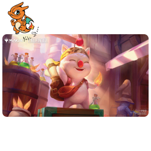 Ultra Pro - Magic: The Gathering - Universes Beyond: Final Fantasy - Tapis de jeu Stiltzkin, Moogle Merchant