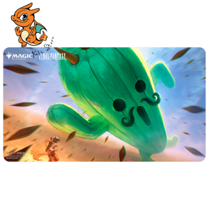 Ultra Pro - Magic: The Gathering - Universes Beyond: Final Fantasy - Tapis de jeu Jumbo Cactuar