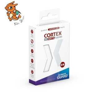 Ultimate Guard - 60 pochettes Cortex Sleeves format japonais Blanc Mat