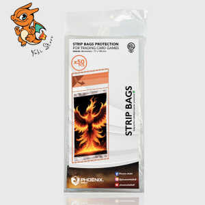 Phoenix Shield - Strip bags pour Booster - Pack de 50 pcs