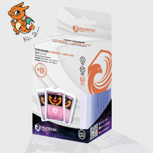Phoenix Shield - Toploader Ultimate - Pack de 25 pcs