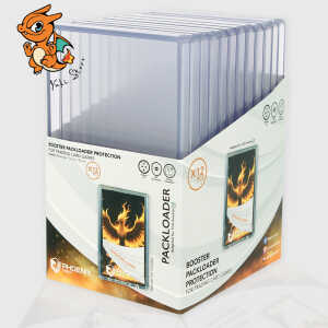 Phoenix Shield - Pack de 12 toploaders pour Booster : Packloader