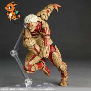 L'ATTAQUE DES TITANS - Titan Cuirassé - Figurine Revoltech A.Y. 17cm