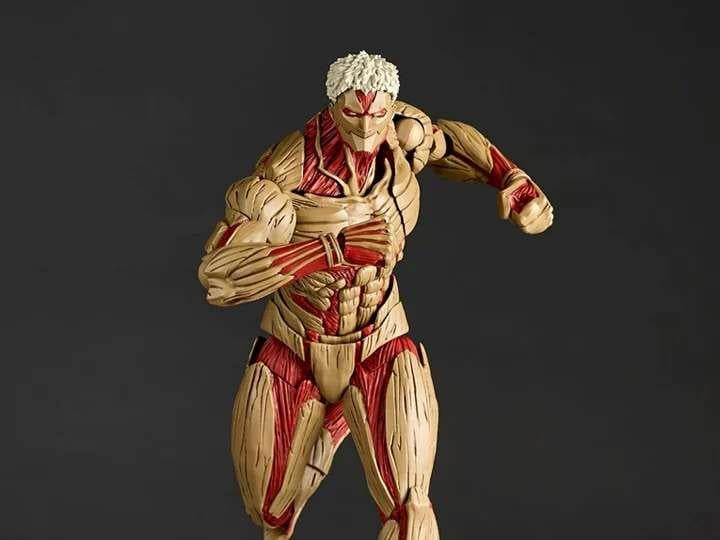 L'ATTAQUE DES TITANS - Titan Cuirassé - Figurine Revoltech A.Y. 17cm – Image 4