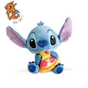 STITCH avec Pizza - Peluche 25cm