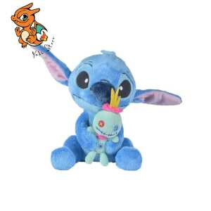 STITCH - Peluche Stitch avec Scrump - 35cm