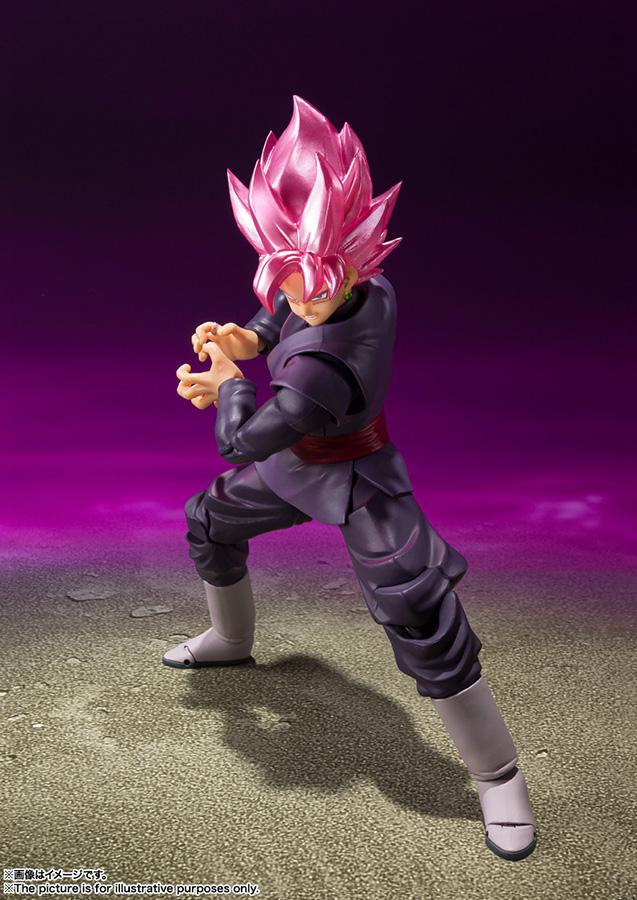 DRAGON BALL SUPER - SS Goku Black Rosé - Figurine S.H. Figuarts 14cm – Image 3