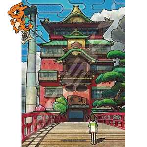 LE VOYAGE DE CHIHIRO - Aburaya - Puzzle Vitrail 208P