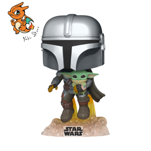 THE MANDALORIAN - POP N° 402 - Mando Flying w/ Jet Pack