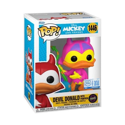 DISNEY - POP N° 1446 - Devil Donald Chase (Black Light) – Image 4