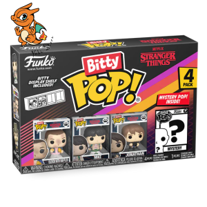 STRANGER THINGS - Bitty Pop 4 Pack 2.5cm - Onze