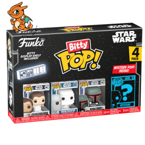 STAR WARS - Bitty Pop 4 Pack 2.5cm - Princesse Leia