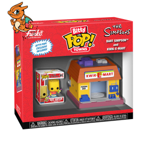 LES SIMPSONS - Bitty Pop Town - Bart Simpson et Kwik-E-Mart
