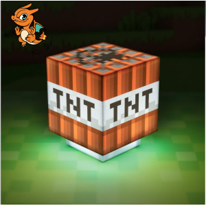 MINECRAFT - TNT - Lampe avec Son 12cm