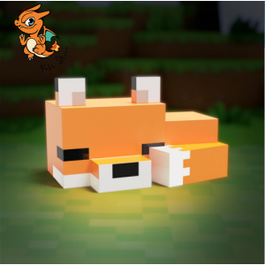 MINECRAFT - Renard - Lampe 20cm