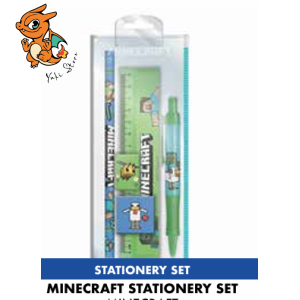 MINECRAFT - Set papeterie