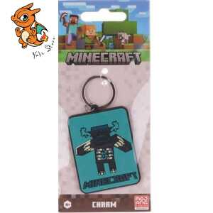 MINECRAFT - Buffalo - Porte-clés en Caoutchou