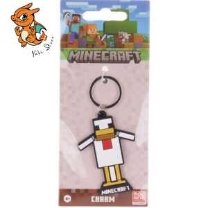 MINECRAFT - Canard - Porte-clés en Caoutchou