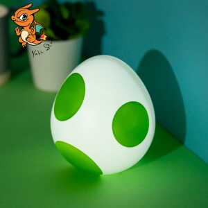 SUPER MARIO - Oeuf Yoshi - Lampe Décorative 13cm