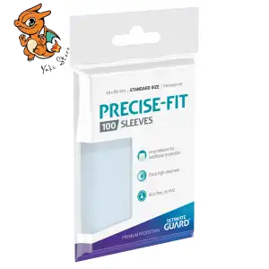 Ultimate Guard - 100 pochettes Side-Loading Precise-Fit Sleeves taille standard Transparent