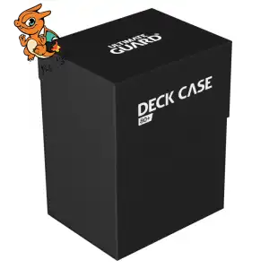 Ultimate Guard - boîte pour cartes Deck Case 80+ taille standard Noir