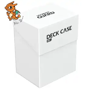 Ultimate Guard - boîte pour cartes Deck Case 80+ taille standard Blanc