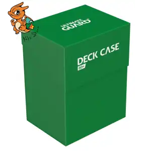 Ultimate Guard - boîte pour cartes Deck Case 80+ taille standard Vert