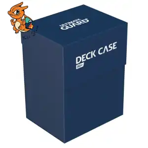 Ultimate Guard - boîte pour cartes Deck Case 80+ taille standard Bleu
