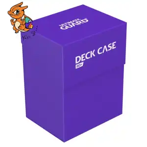 Ultimate Guard - boîte pour cartes Deck Case 80+ taille standard Violet